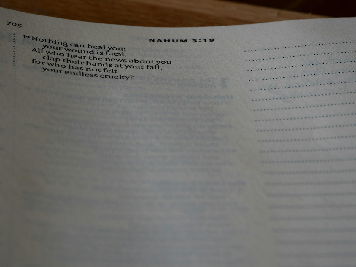 a close up of a book on a table