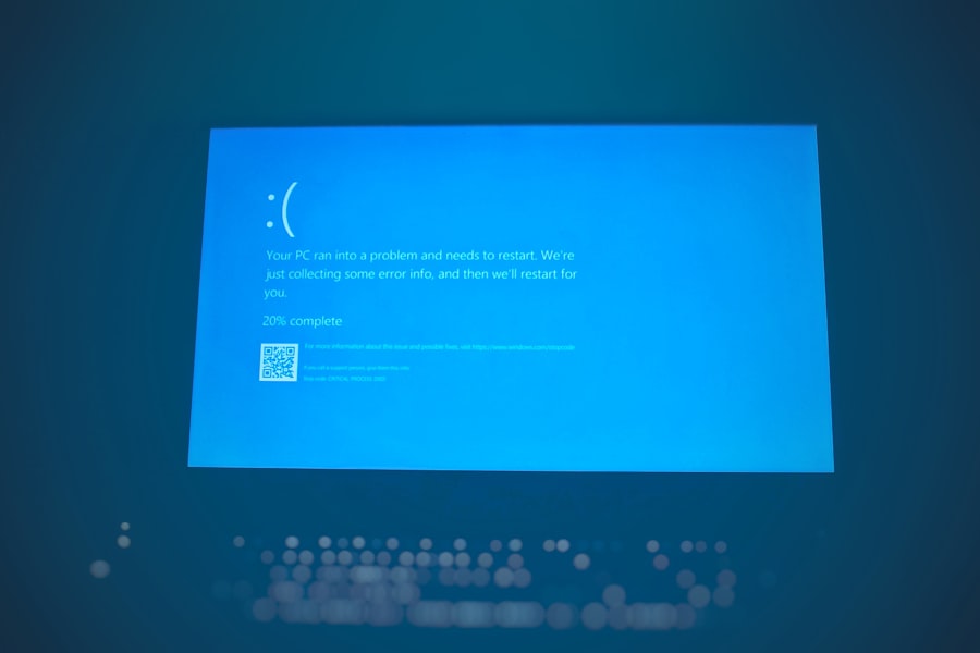 black flat screen computer monitor