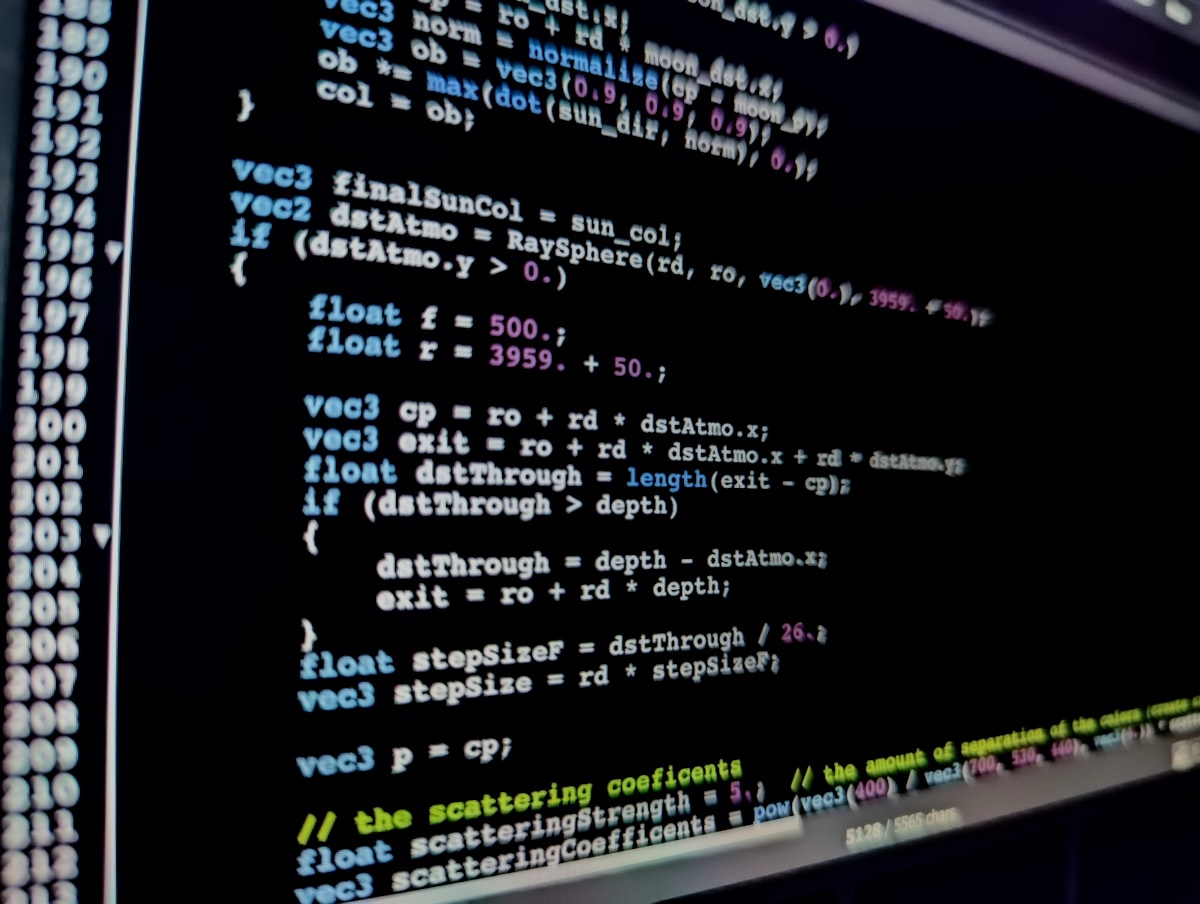 a screen shot of a computer