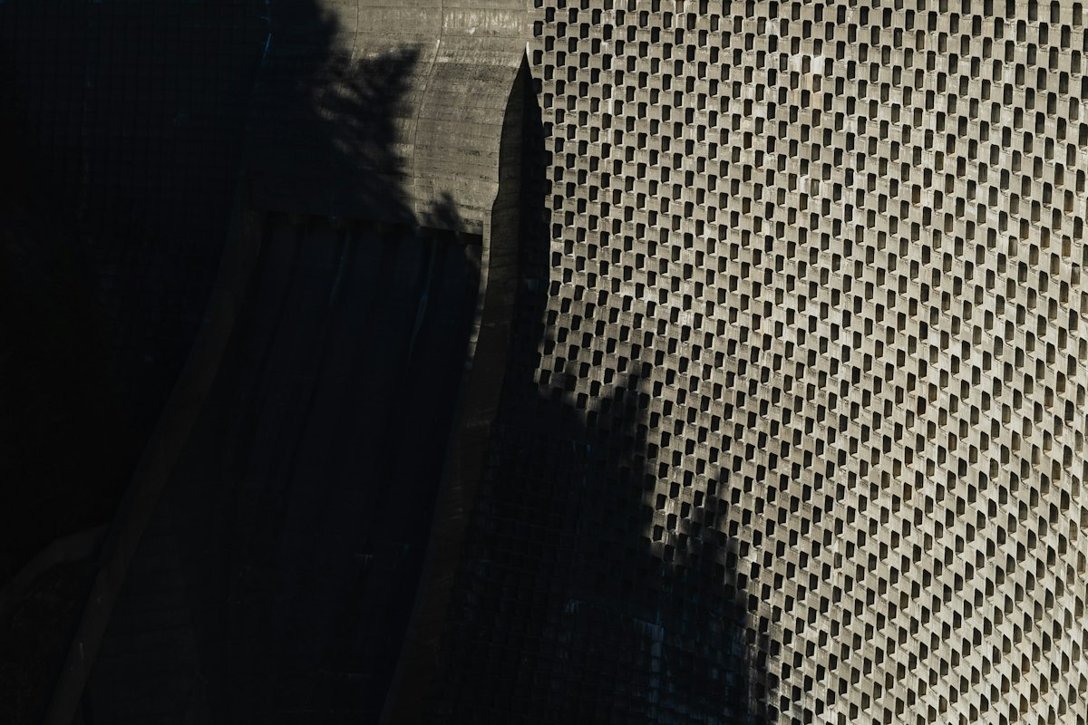 black textile on white textile